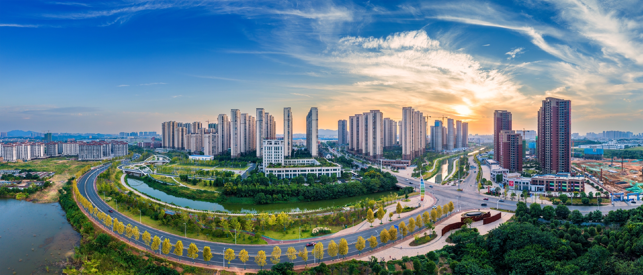 点绿成金望城经开区如何碳路美好生态富民