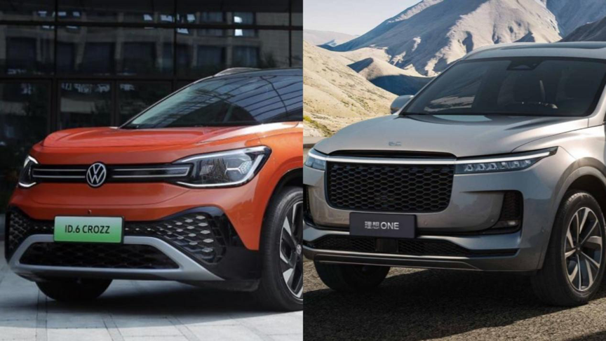 纯电动比增程式更优秀？对比大众ID.6 CROZZ和理想ONE