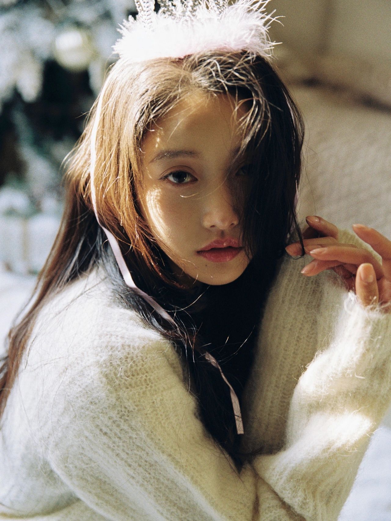 姜贞羽的生日写真好漂亮真的很适合胶片风