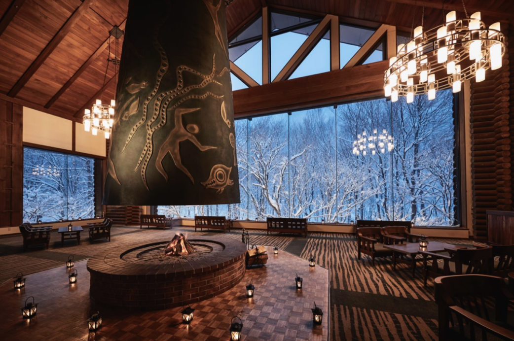 青森冬日的限定美景星野奥入濑溪流酒店的冰雪季终于来了