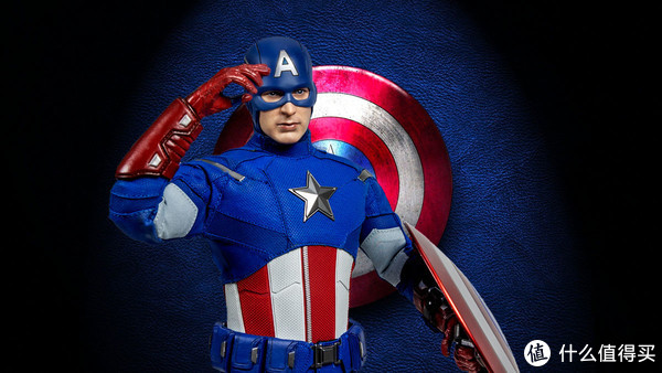 hottoys美国队长2012版16比例可动人偶遇见曾经的那个自己