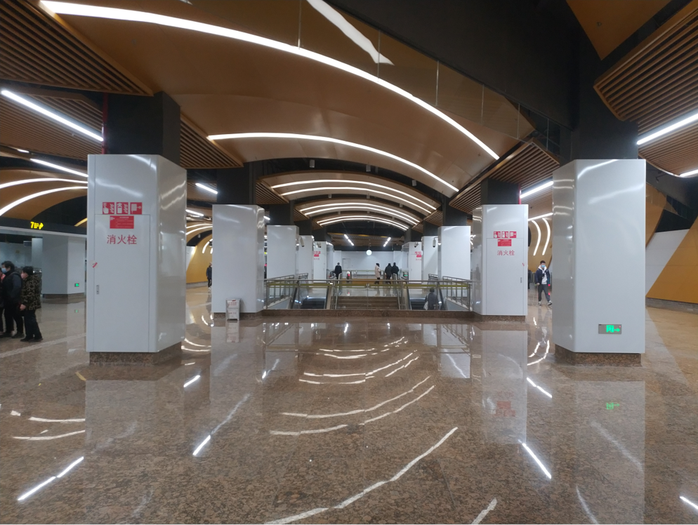 2号线陆家嘴站站台换乘需时4分多钟从14号线陆家嘴站站台步行到陆家嘴