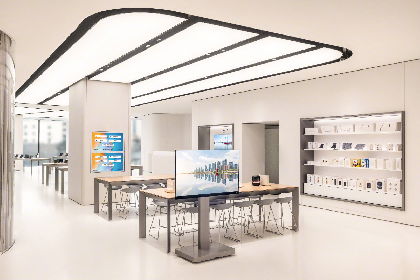 2021年最后一天山东首个华为旗舰店青岛万象城店明日正式开业