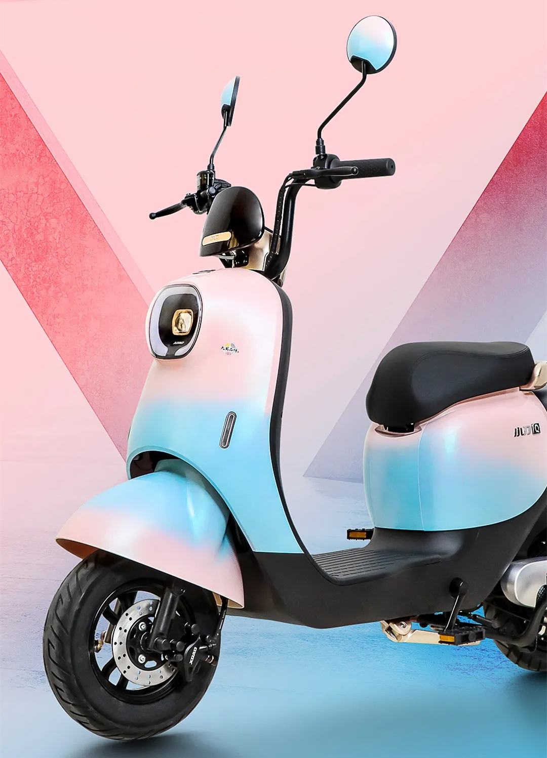 小刀尚q电动车测评配备400w电机可提锂电池续航100公里