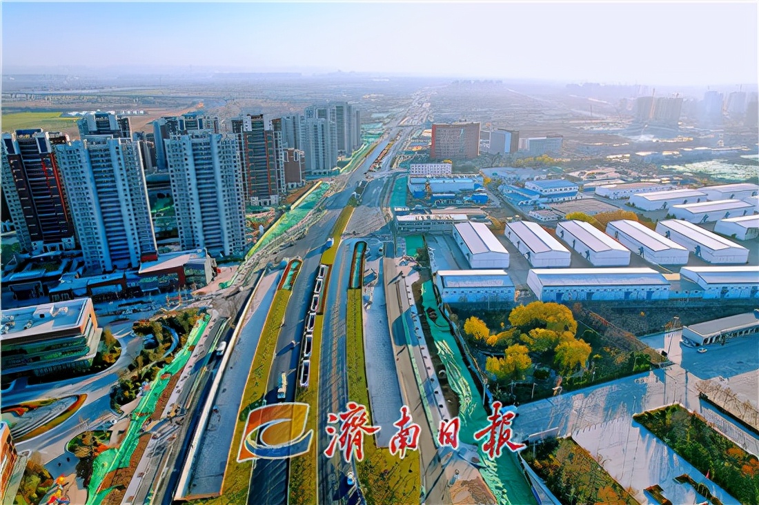 济南新旧动能转换起步区大河之畔开局起步新气象