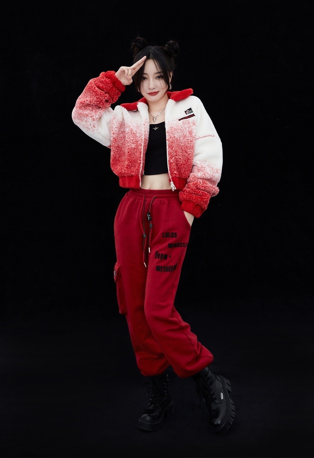 实在不知道怎么穿可以学李小璐这样,真时髦|红色|李小璐|造型_新浪