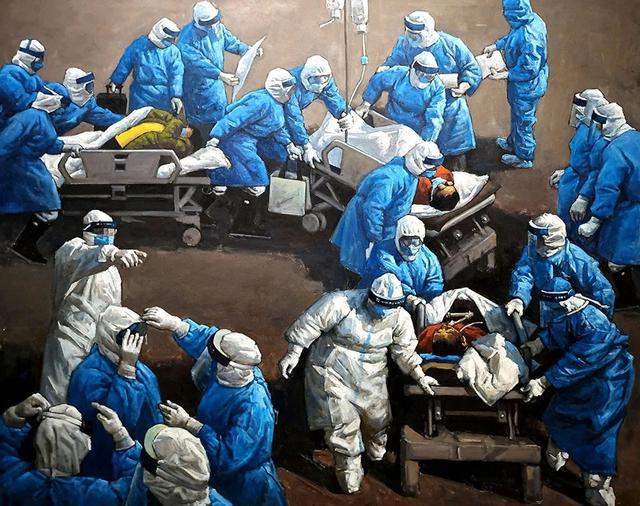 2021年即将结束西安抗击疫情的一线人员仍在坚守阵地