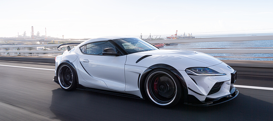 丰田grsupra改装看这里看日本大厂如何让grsupra变帅