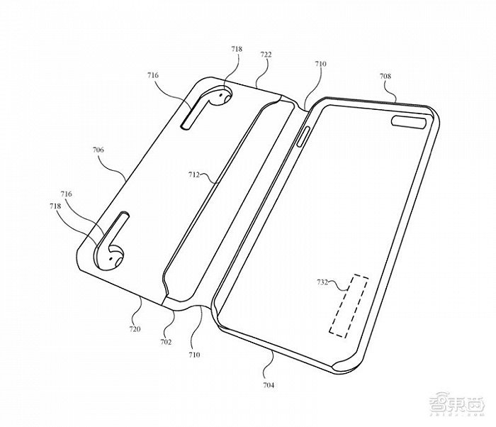 ▲用iPhone保护壳给AirPods充电