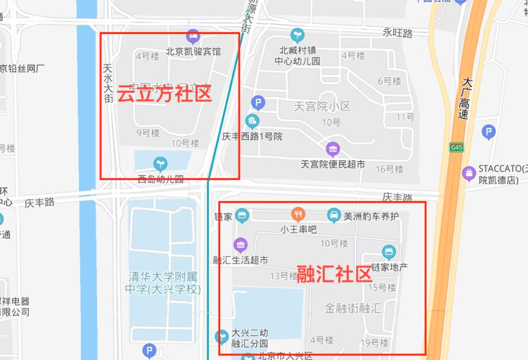 北京大兴天宫院地图图片