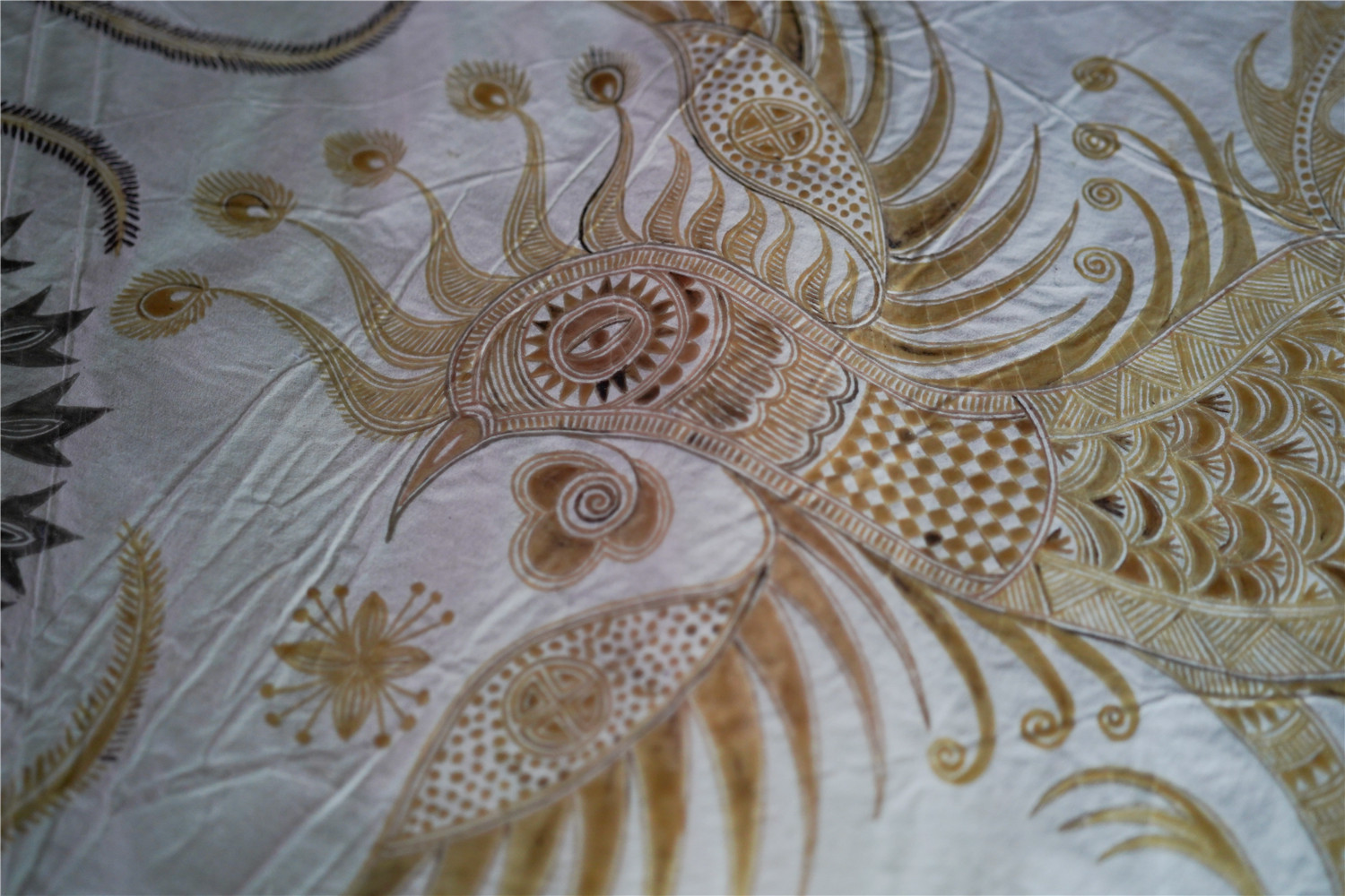 半生居大山 苗族夫妻坚守传统服饰制作|苗族|鸟|蜡染_新浪新闻