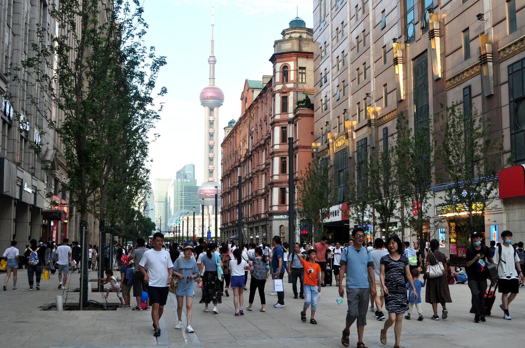 上海南京东路打通“最后一百米”