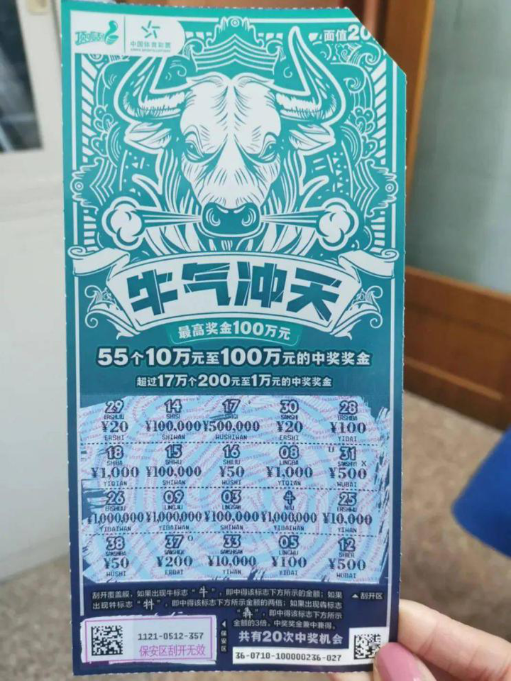想要好运爆棚体彩新春季牛票送牛气