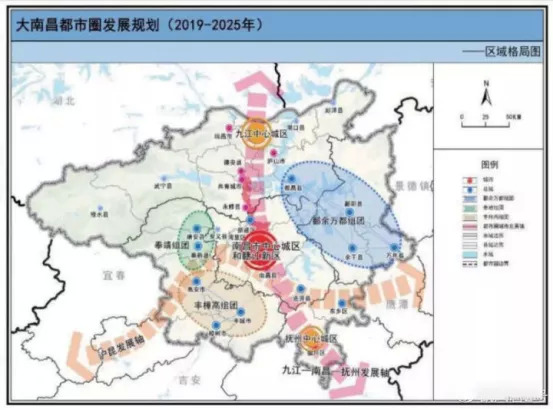 大南昌都市圈发展规划