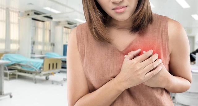 34岁女性急性胸痛来就医 竟是心梗命悬一线34岁的阿美某天下午突然