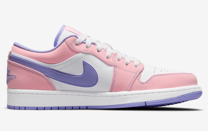 秒杀猛男aj1樱花粉紫勾限定配色曝光确认将限量发售