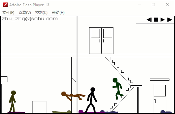 朱志强的小小系列动画，是Flash时代的一个经典作品，图源：网络