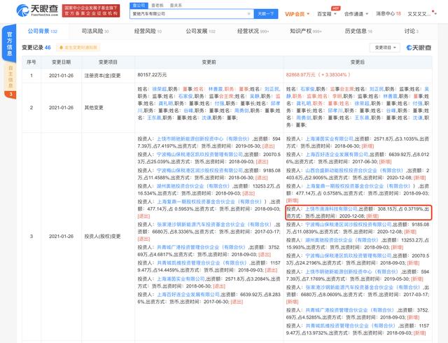 截图来源：天眼查