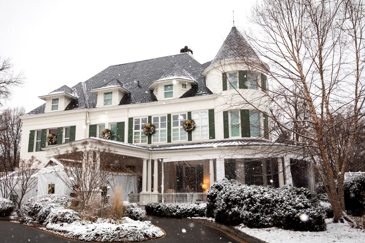 位于美国海军天文台一号楼的副总统官邸 图自维基百科