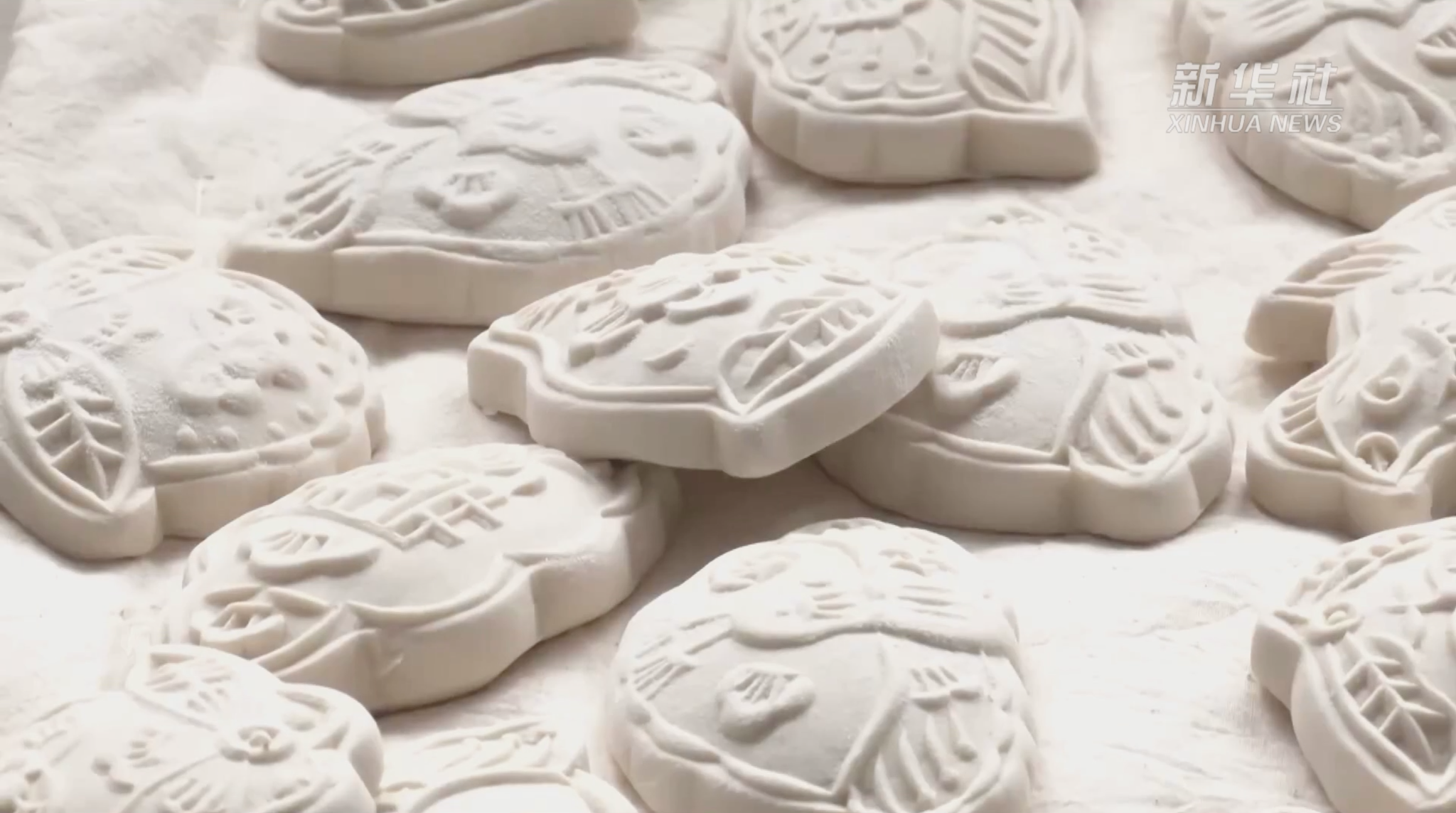 河北黄骅:赶制面花迎新春 浓浓年味"花"飘香