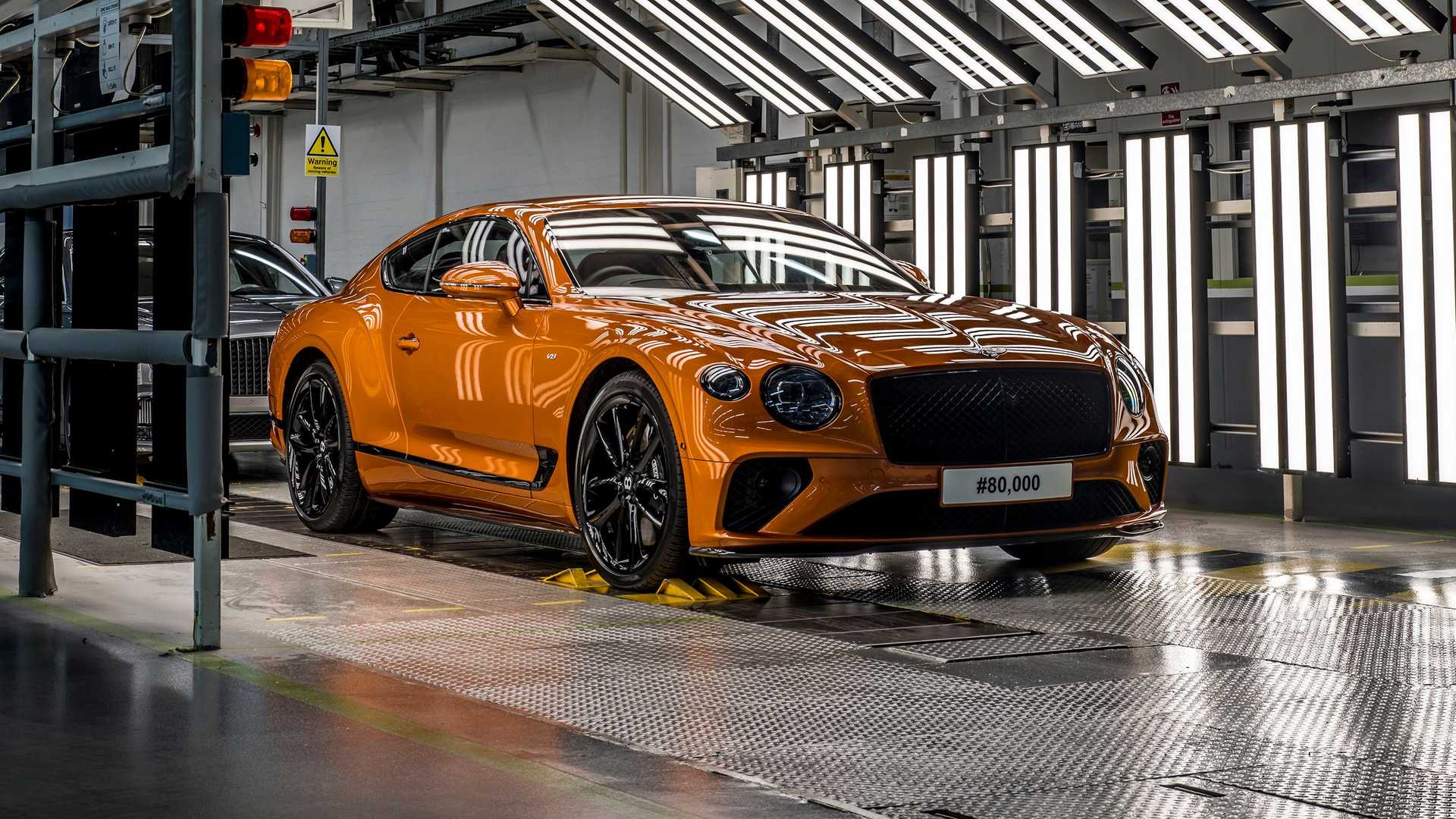 豪华英伦轿跑 宾利欧陆gt第80,000辆整车下线