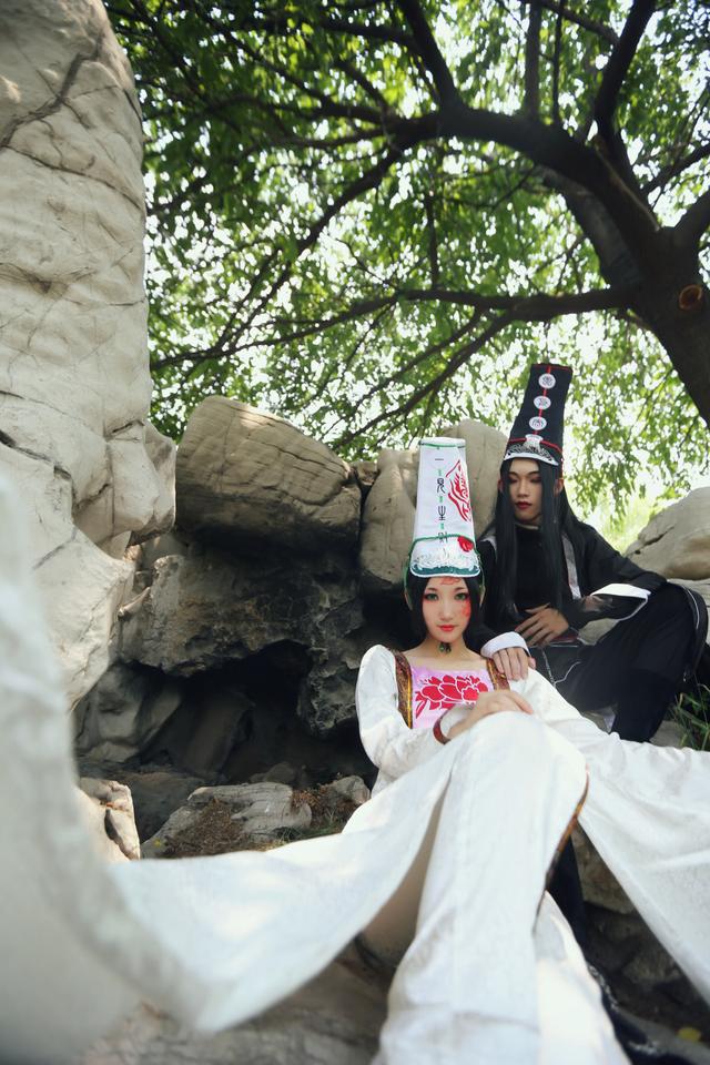 tya事务所 画江湖之不良人 黑白无常cosplay