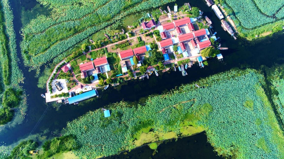 金湖白马湖生态渔村春节又添新景点