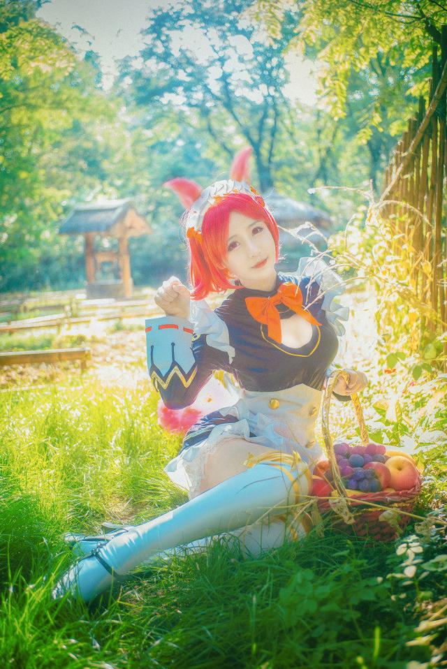 王者荣耀 妲己cosplay,陪你玩