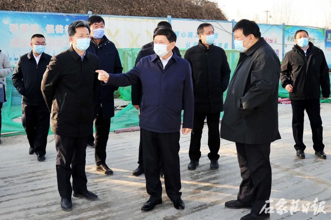 邢国辉调研检查轨道交通建设并看望慰问一线干部职工