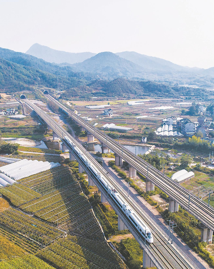 2329公里安徽高铁运营里程全国第一