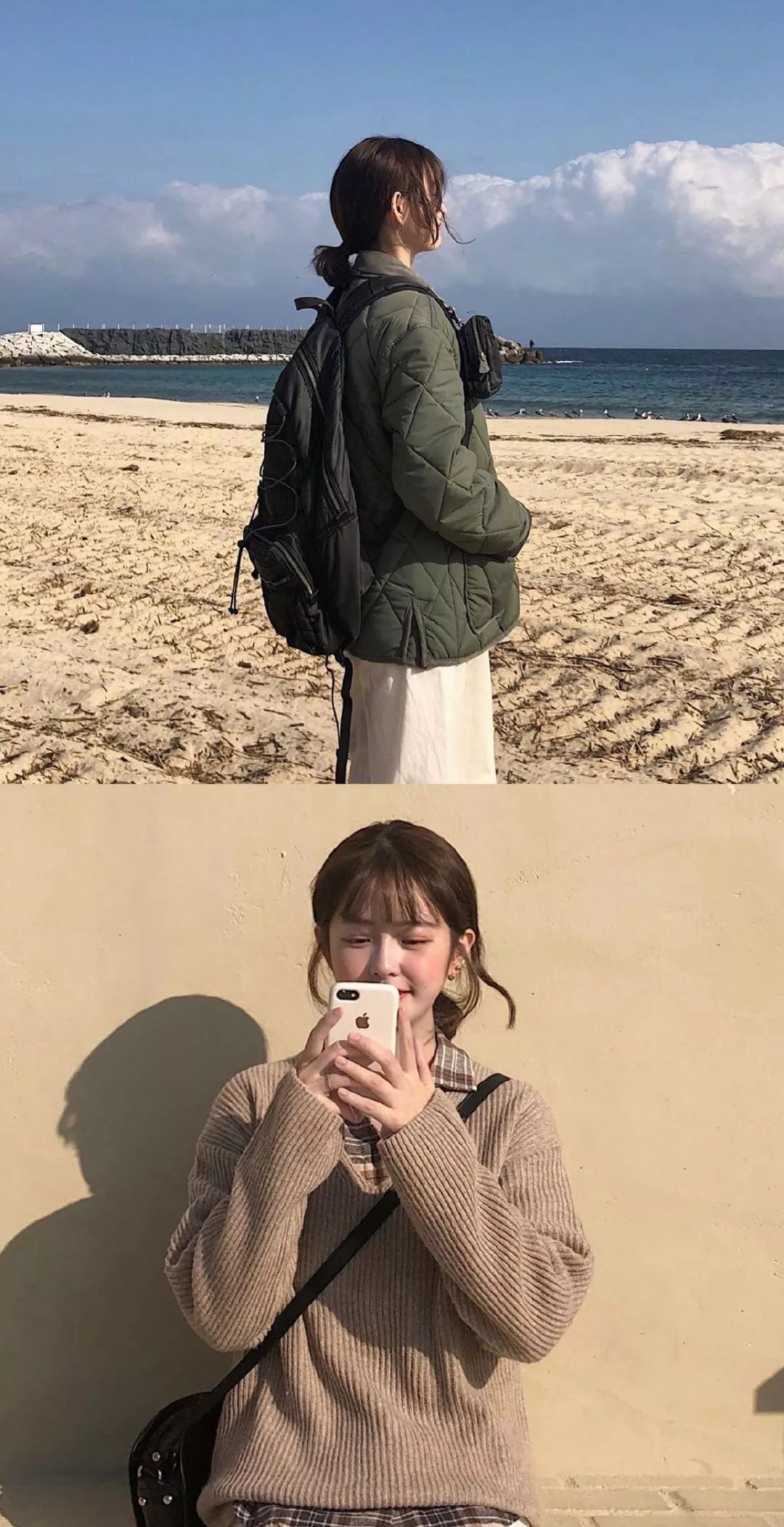 值得借鉴的短发女生冬季搭配示范