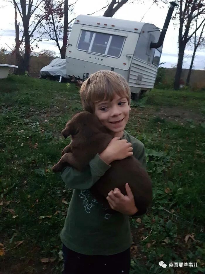 人类幼崽和小狗凑在一起,简直是世界上最可爱的画面了