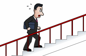 步子一快立刻气喘吁吁……爬楼梯没几级台阶就要歇一歇好像"漏"一拍