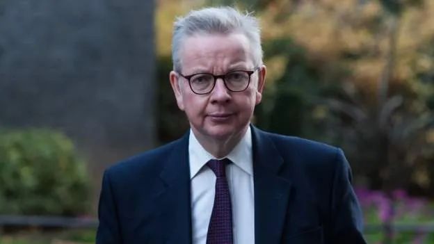 英国内阁办公厅大臣迈克尔.戈夫,图自PA Media