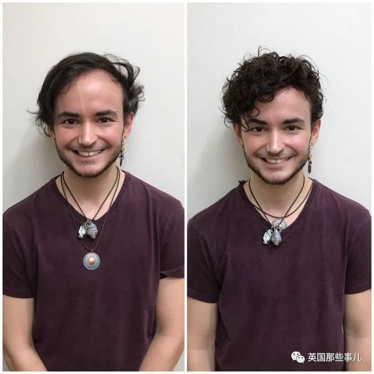 理发师专让秃顶的男人找回自信这效果简直犹如换头啊