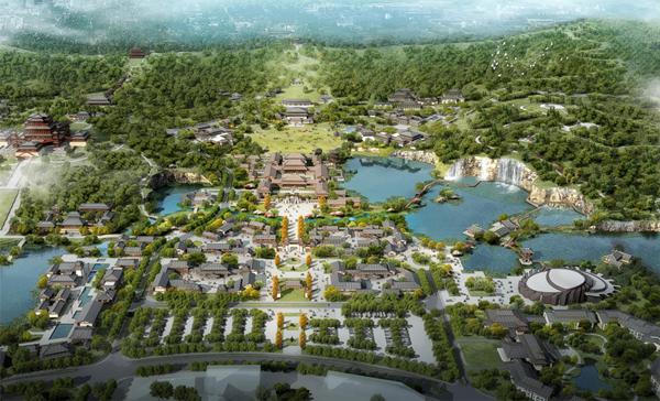 徐州九里山生态修复暨大风歌城项目建设正式启动