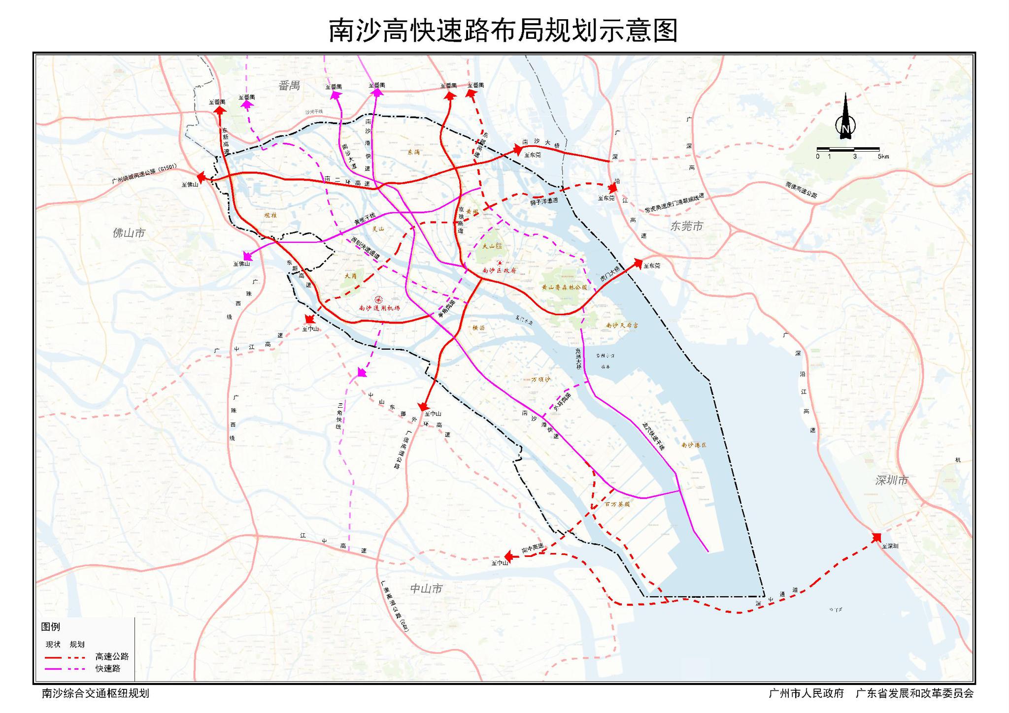 南沙轨道交通规划图图片