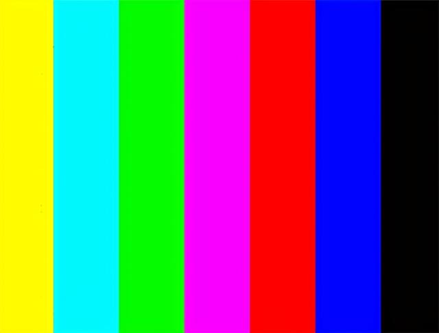 上世纪90年代为啥电视台每周二都停播还会出现彩色图片