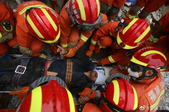 图片来源:应急管理部消防救援局官方微博