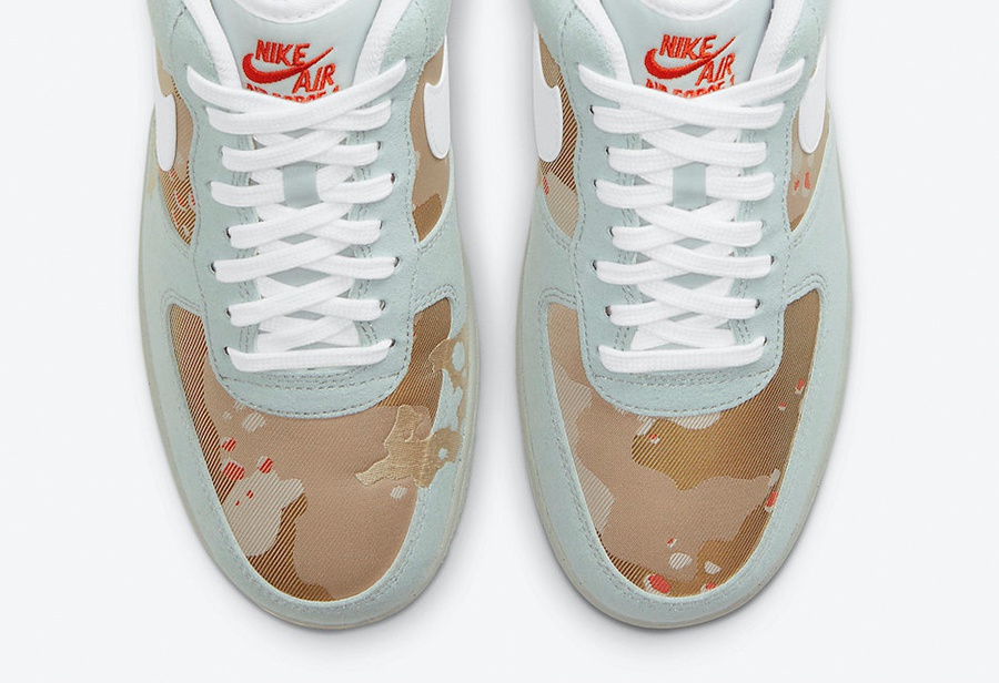 nike高端系列沙漠迷彩airforce1官图曝光