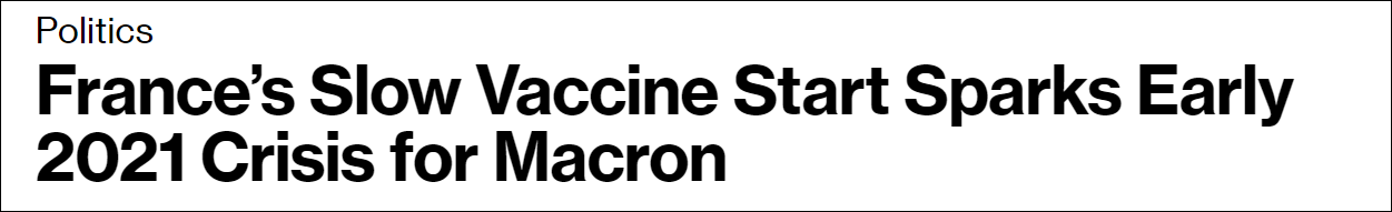 头一周仅有516人接种 法国“蜗牛速度”接种疫苗气坏马克龙