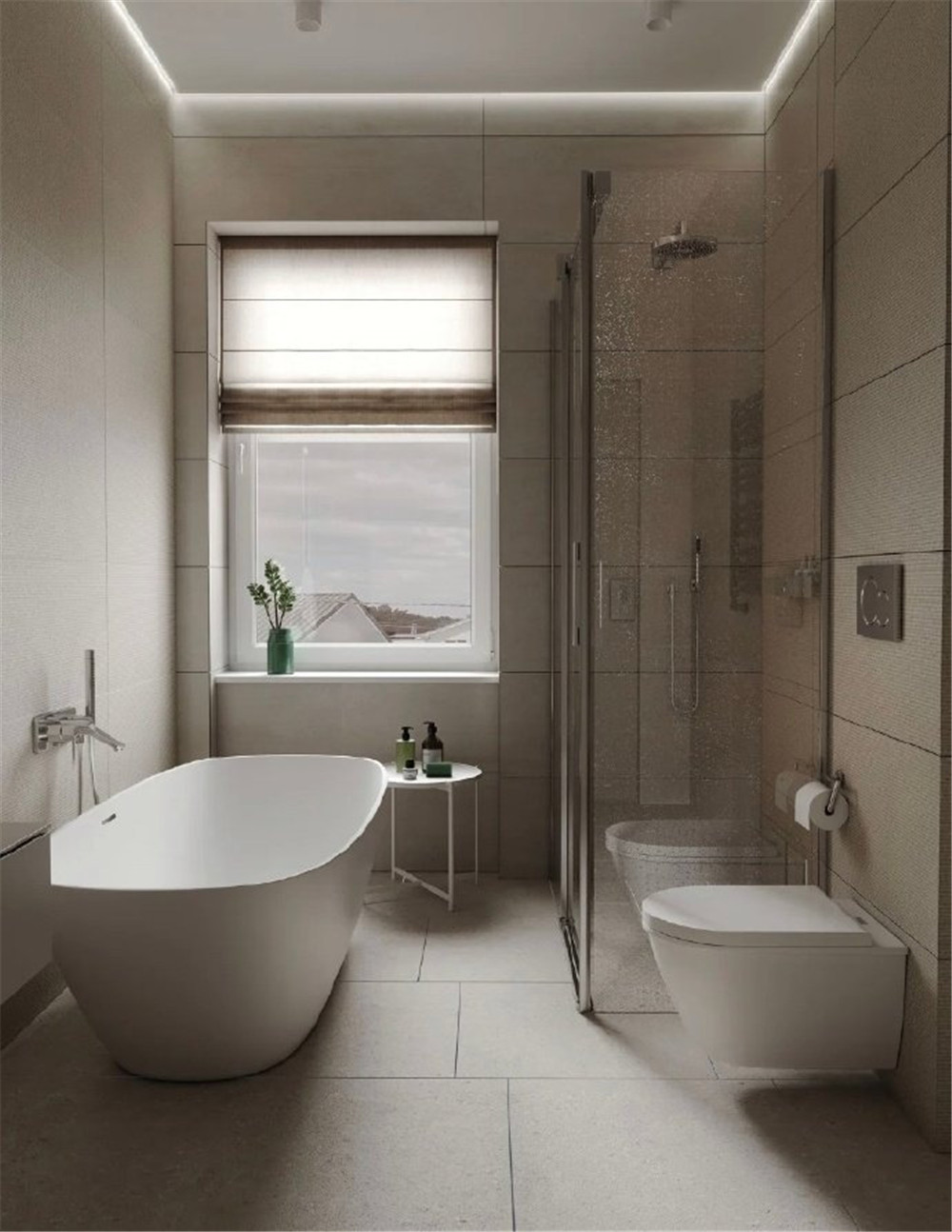 泰安装修浴室设计鉴赏好想在这样的浴室里洗一辈子澡