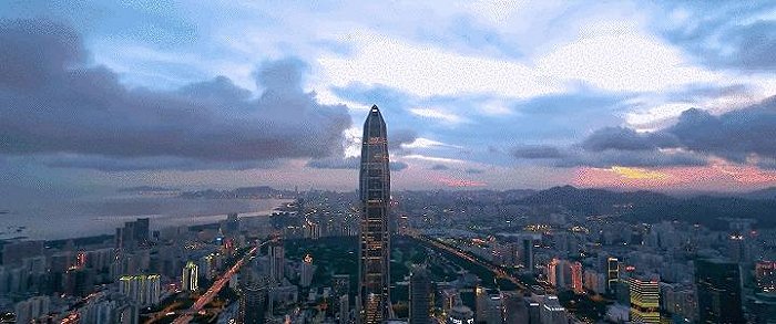 粤港澳大湾区示意图