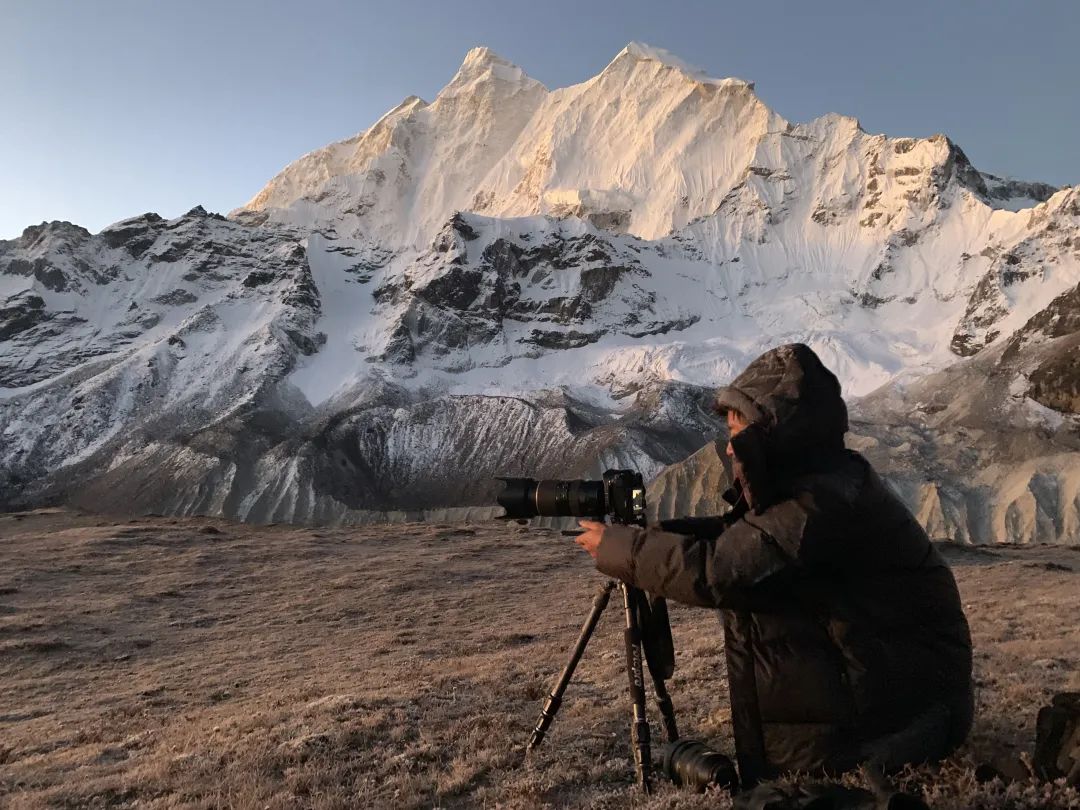 王相军在拍摄.受访者供图