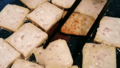 香煎午餐肉。摄影/烁星