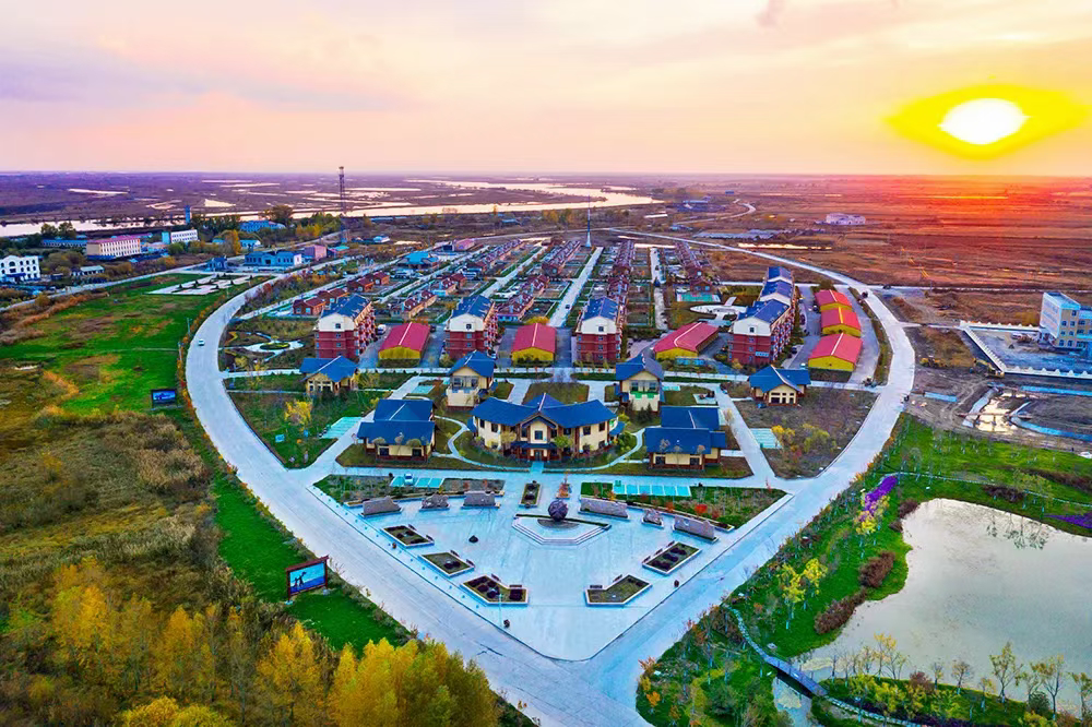 黑龙江省抚远市乌苏镇抓吉赫哲族村.通联照片