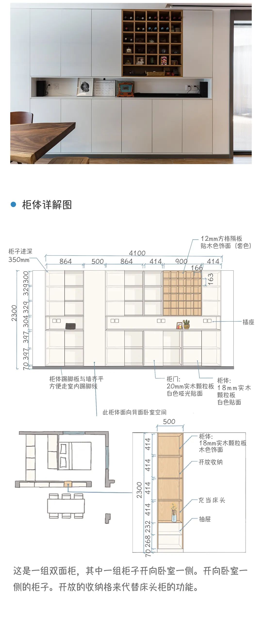 用餐边柜解救厨房和餐桌的缺憾!几幅漫画告诉你应该怎么做