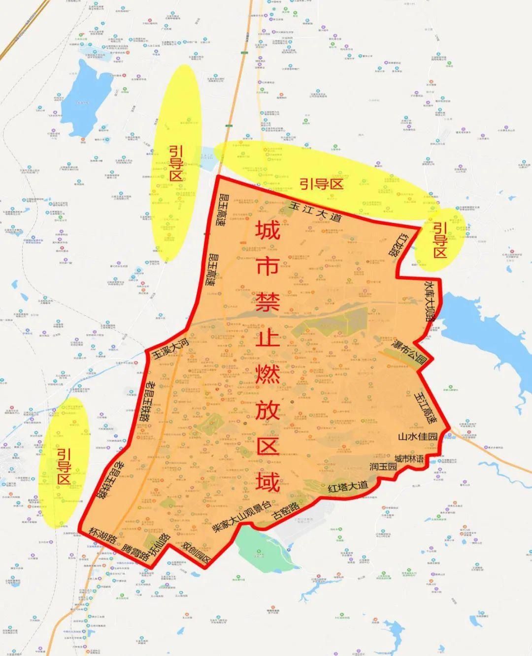 注意红塔区这些区域禁售禁燃烟花爆竹