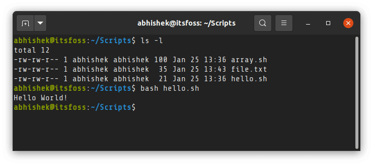 基础 如何在linux 中运行一个shell 脚本 Linux 中国 财经头条