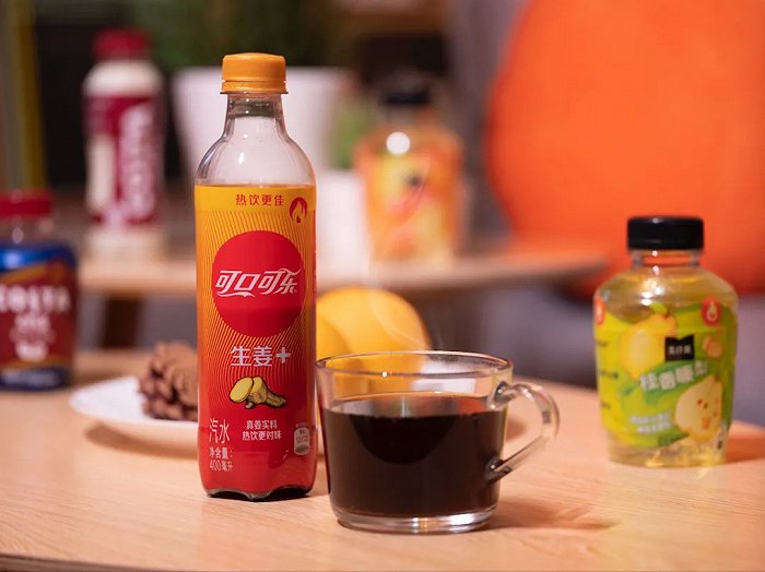 可口可乐公司首款可加热汽水“可口可乐生姜+”